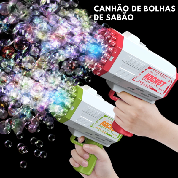 Canhão De Bolhas De Sabão