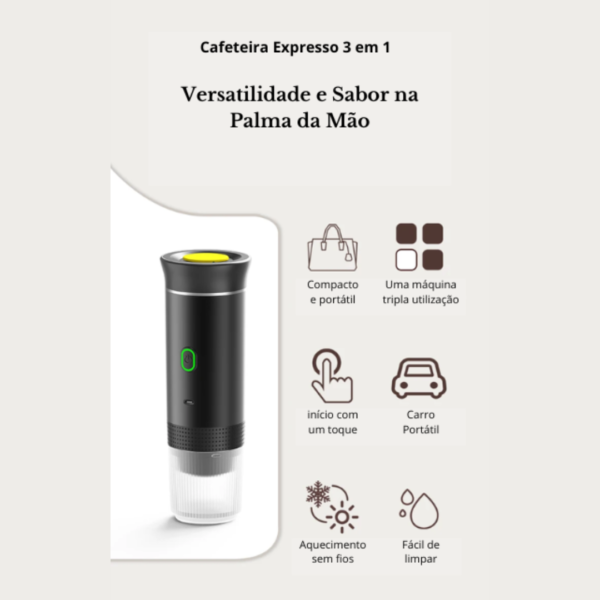 Cafeteira Expresso Portátil - Imagem 3
