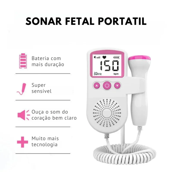 Sonar Fetal Doppler - Imagem 3