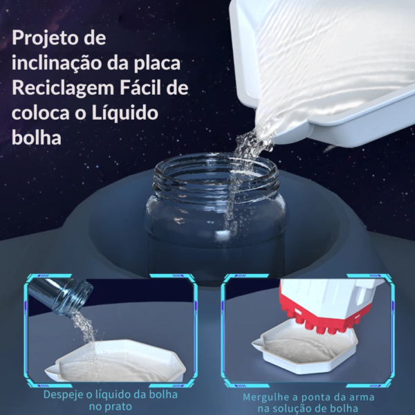 Canhão De Bolhas De Sabão - Imagem 6