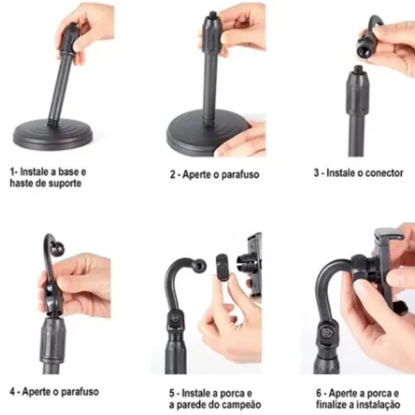 Suporte De Celular Para Mesa - Imagem 6