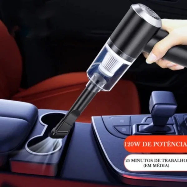Mini Aspirador De Pó Automotivo - Imagem 2