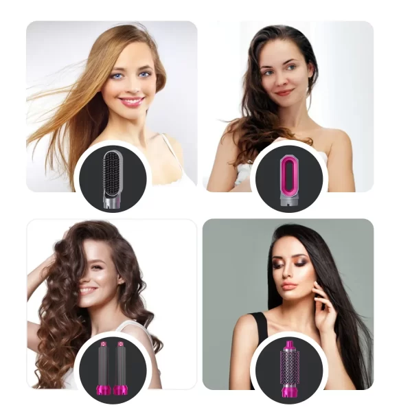 Escova Secador De Cabelo 5 Em 1 - Imagem 3
