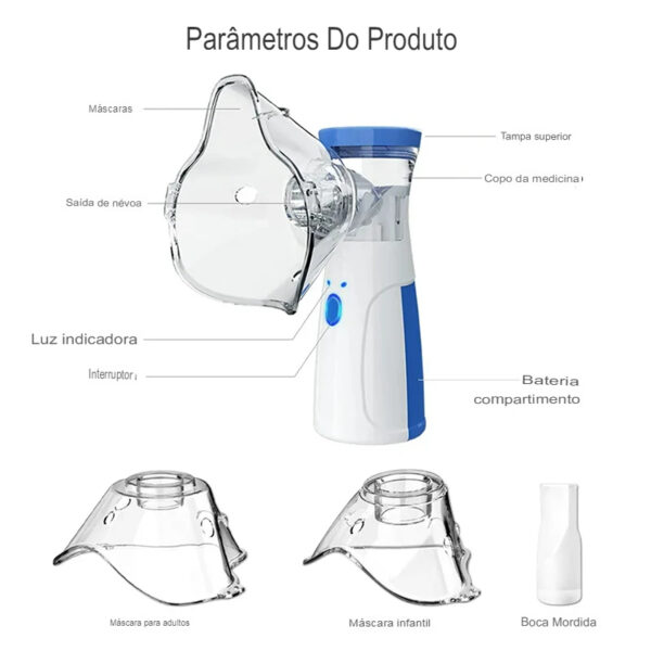Nebulizador Inalador - Imagem 3