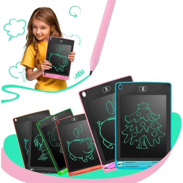 Lousa Magica Infantil Lcd 12 Polegadas Escrever E Desenhar Tablet - Imagem 3